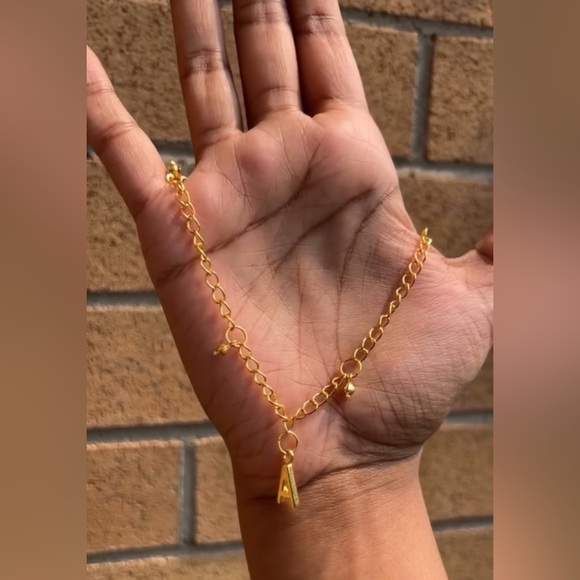 Custom Initial Anklets - Picture 4 of 4